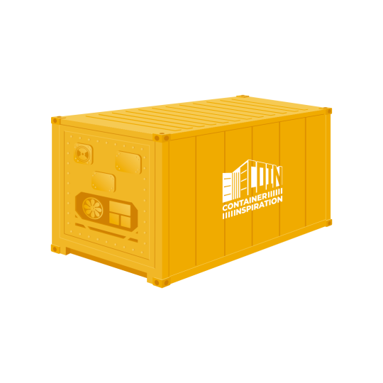 10-Fuß-Kühlcontainer mit isolierten Wänden, Boden und Dach sowie integrierter Kühlanlage für temperaturempfindliche Güter