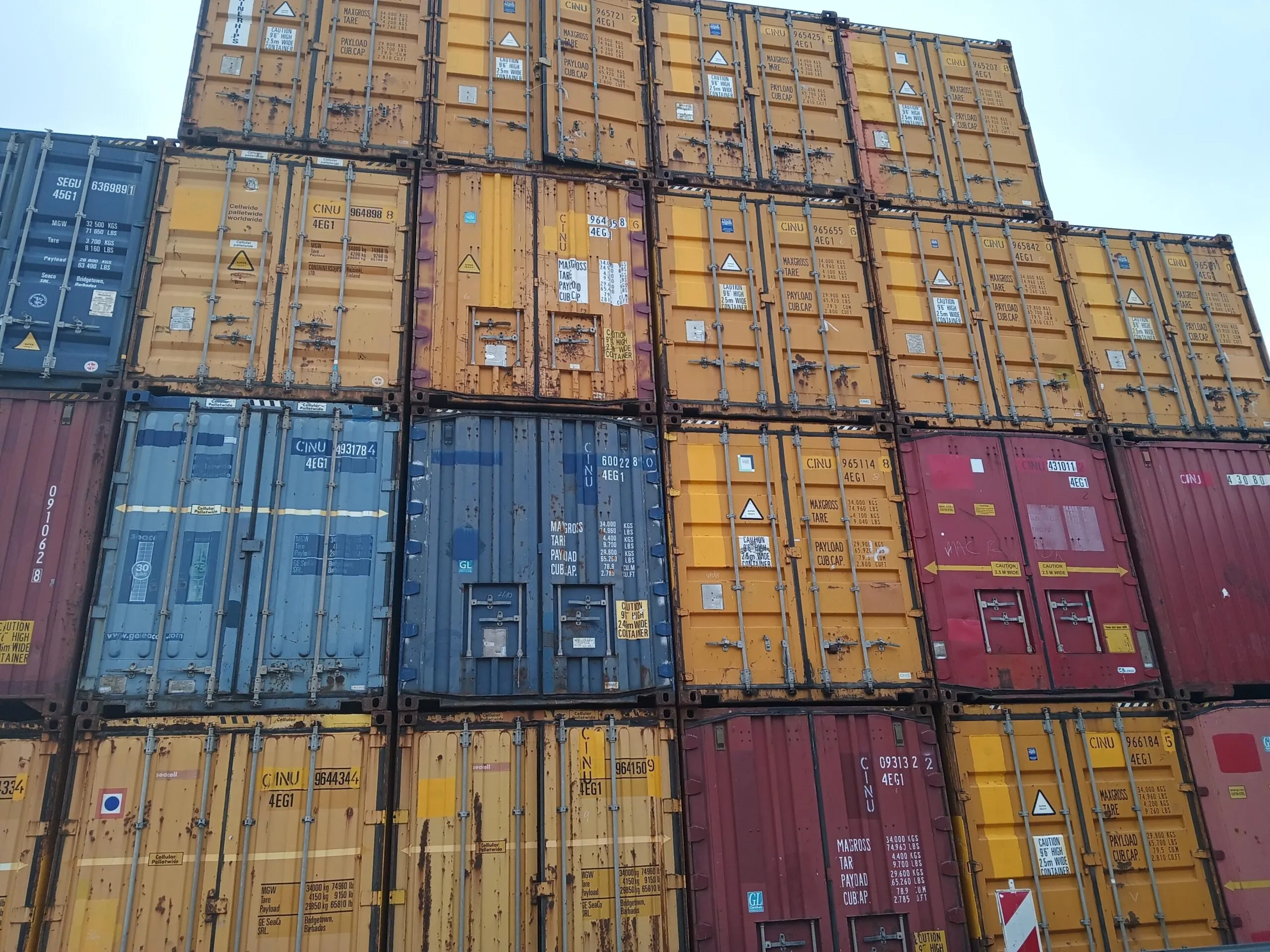 40 Fuß High Cube Pallet Wide Container – Bild 5